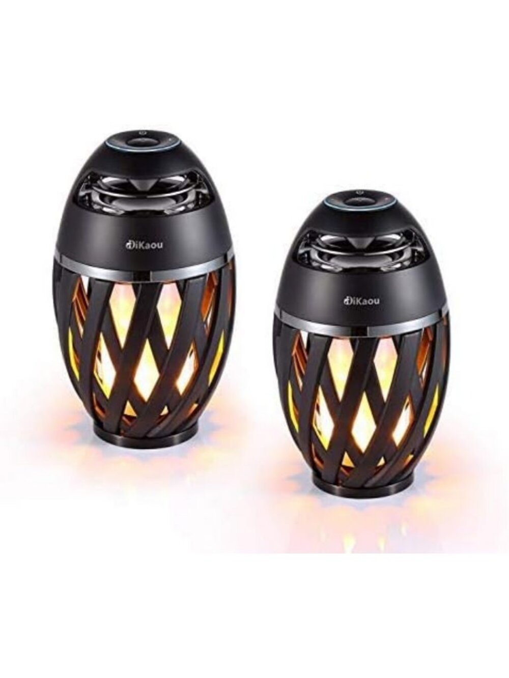 Portable LED Flame Bluetooth Speaker with HD Audio & Enhanced Bass - Outdoor